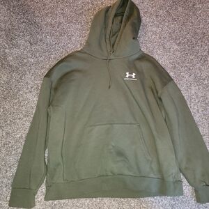 Under Armour Women's Olive Green Crewneck Hoodie